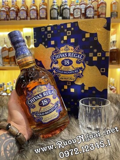 Rượu Chivas 18 Gold Hộp Quà Tết 2022