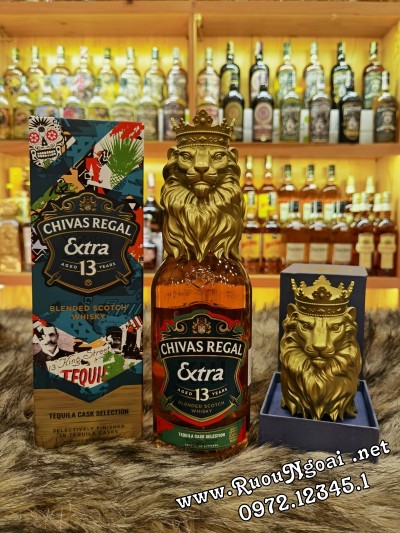 Rượu Chivas Extra 13YO Tequila Cask Lion