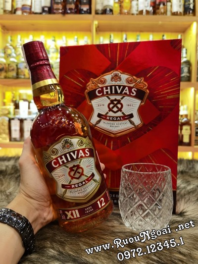 Rượu Chivas Regal 12YO Hộp Quà 2024