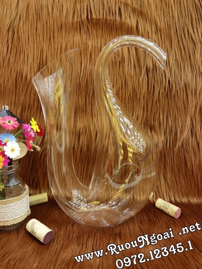 Bình Đựng Rượu Vang - Decanter Dáng Đẹp M01