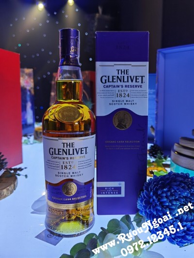 Rượu Glenlivet Captain's Reserve