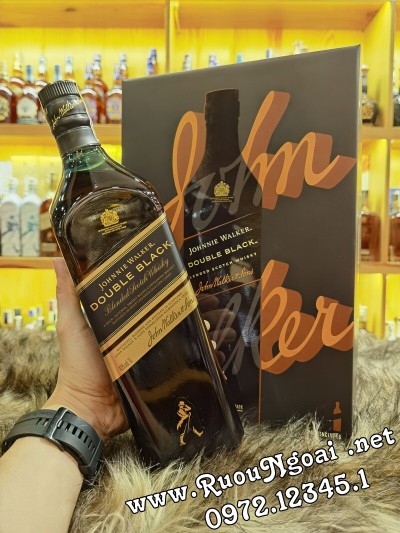 Rượu Johnnie Walker Double Black Hộp Quà Tết 2022