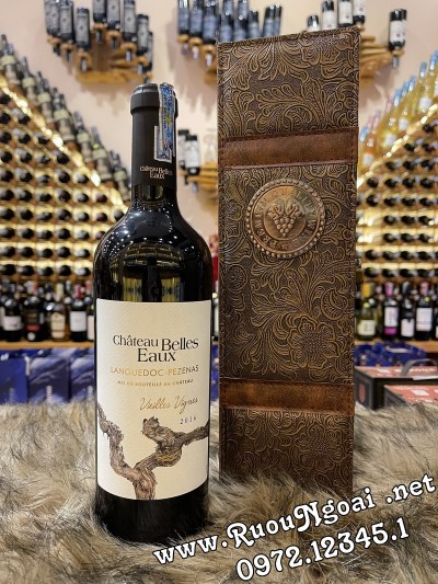 Hộp Quà Rượu Vang Chateau Belles Eaux 2016