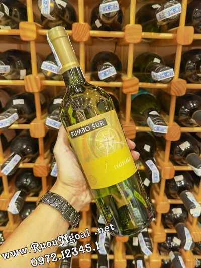 Rượu Vang Trắng Rumbo Sur Chardonnay