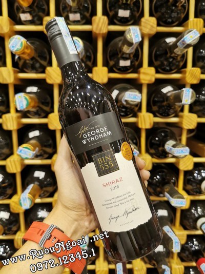 Rượu Vang Wyndham Bin 555 Shiraz