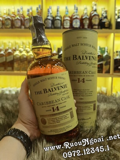 Rượu Balvenie 14 Năm Caribbean Cask